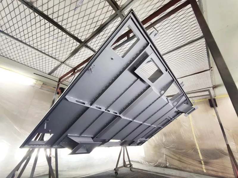 Train engine room ceiling