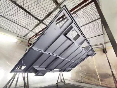 Train engine room ceiling