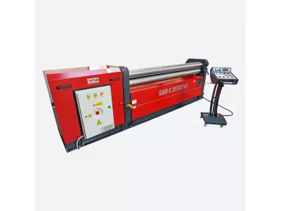 3-roll sheet metal rolling machine Ostas SMR-S 2070x150