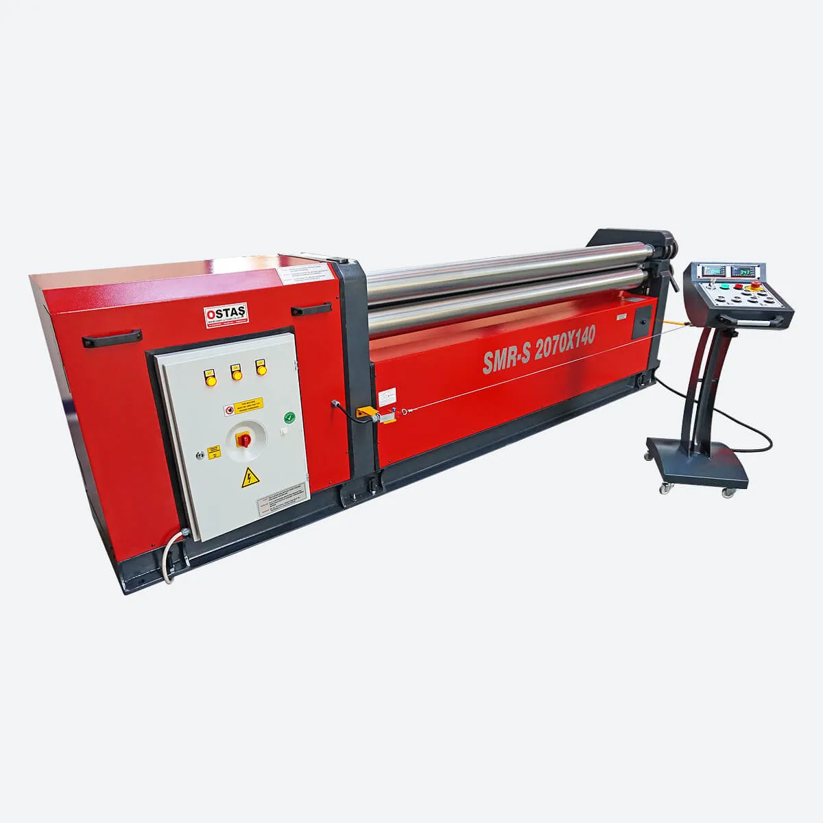3-roll sheet metal rolling machine Ostas SMR-S 2070x150