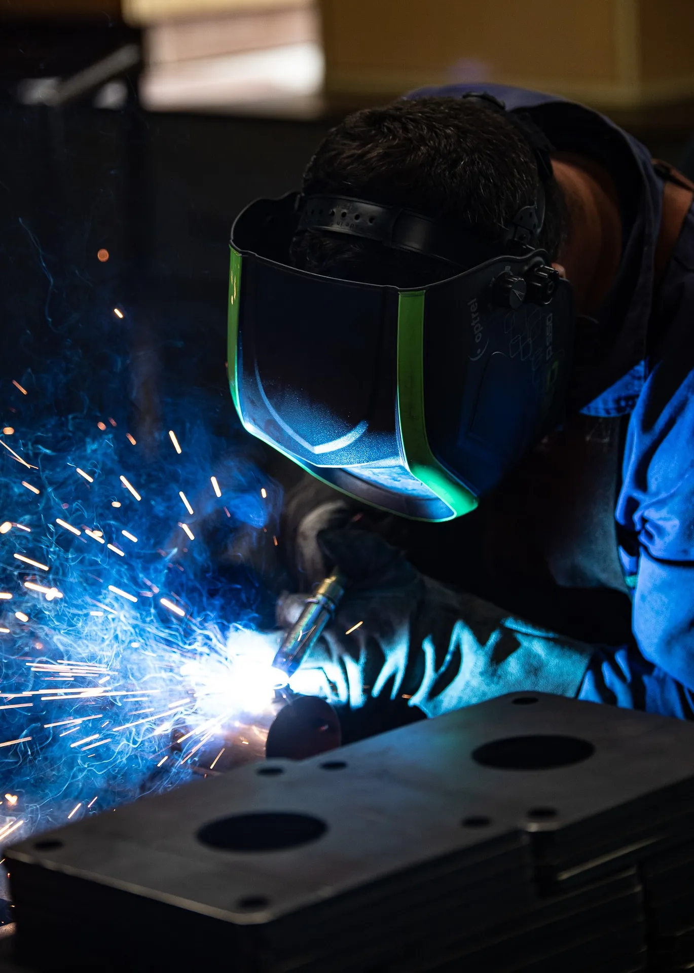 Welding area