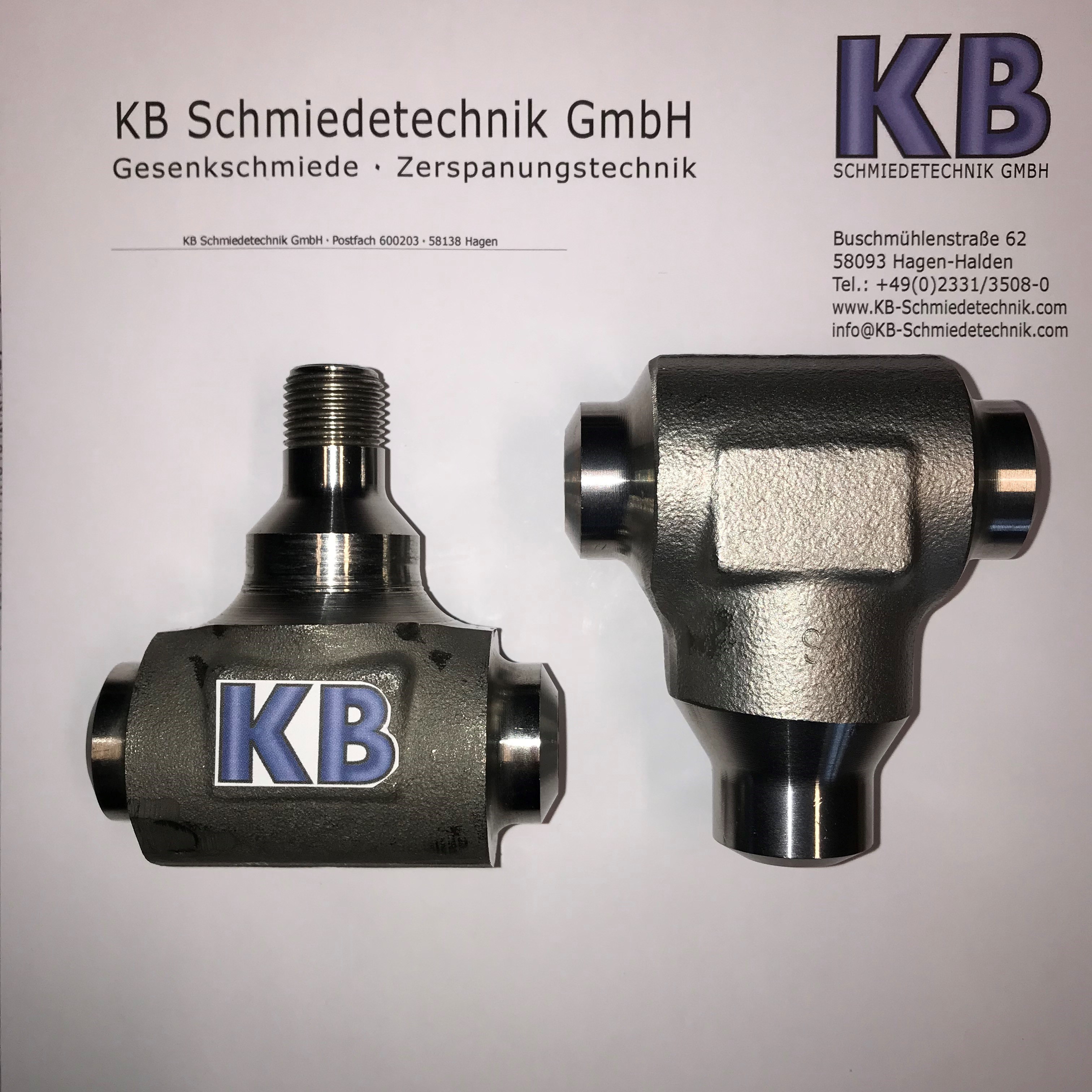 Schmiedeteile für Kessel- und Rohrleitungsbau