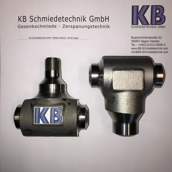 Schmiedeteile für Kessel- und Rohrleitungsbau