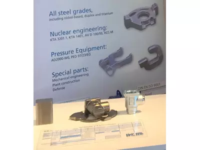 Schmiedeteile für Druckgeräte