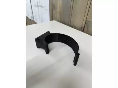 Casing with flexible strap