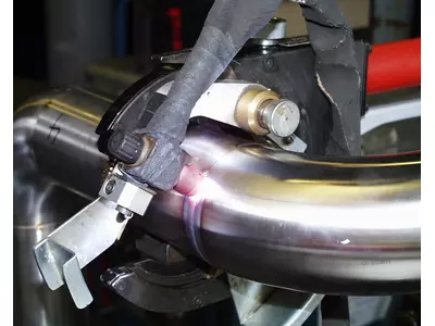 Orbitalschweißzange offen