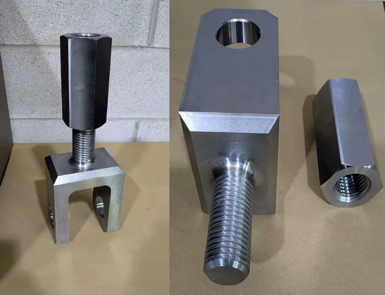 FORK PLUS M42X4,5 LEFT HAND HUT