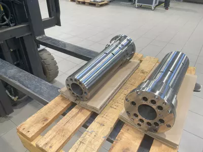 Machine part, tyre mnufacturing