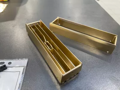 Car part, ventillator plate & house