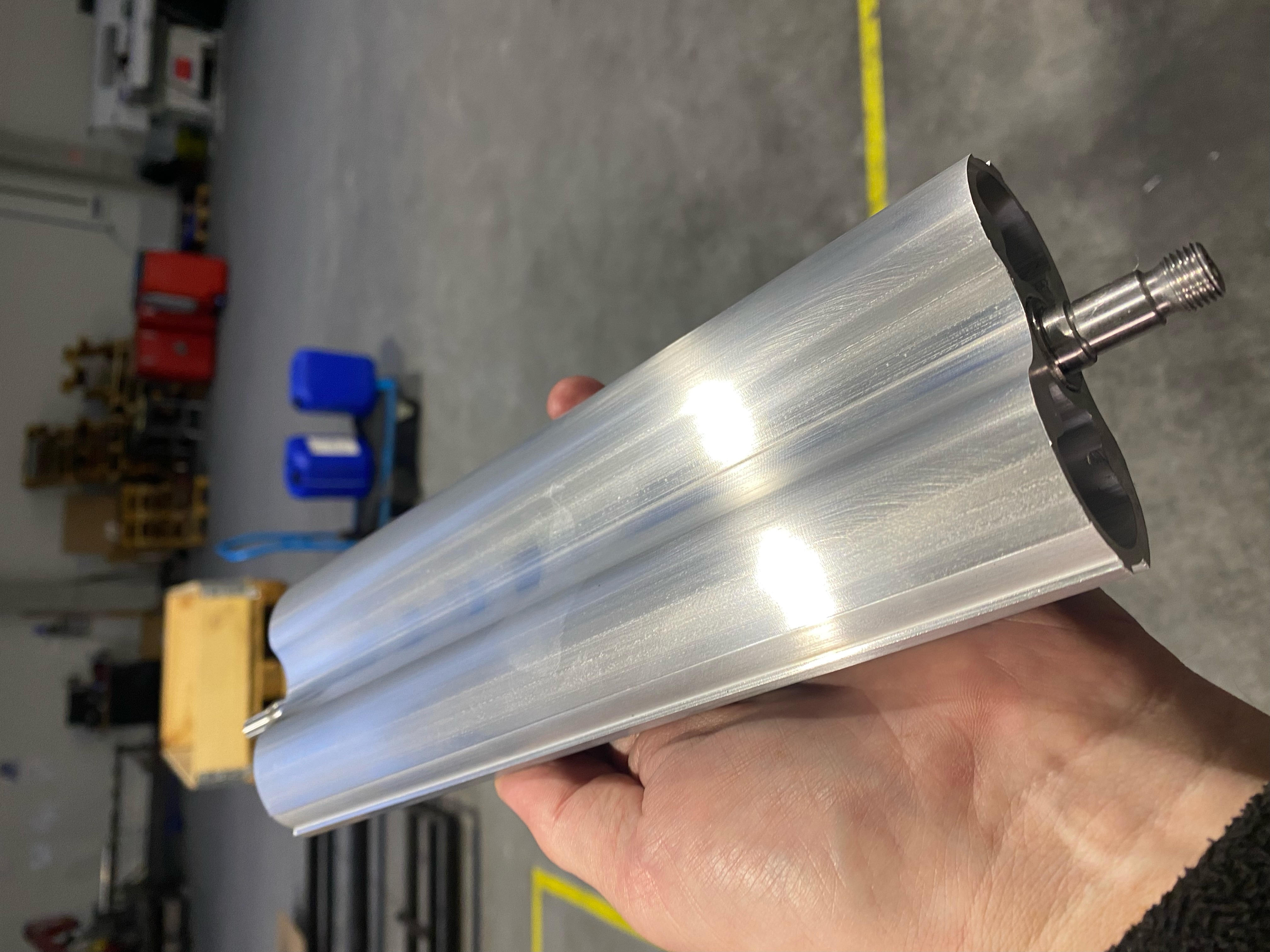 EXTRUDED MILLED PART 0,01 EVRYWHERE