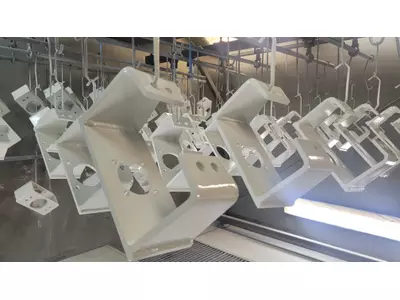 Brücke, Halter, Halterung, Lackieren C4