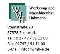 Werkzeug & Maschinenbau Hahmann GmbH & Co. KG Logo