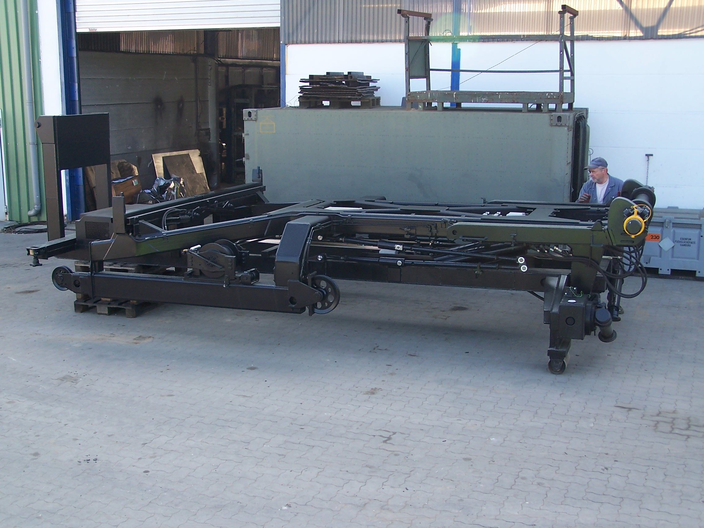 Mobilbrücken-Launcher