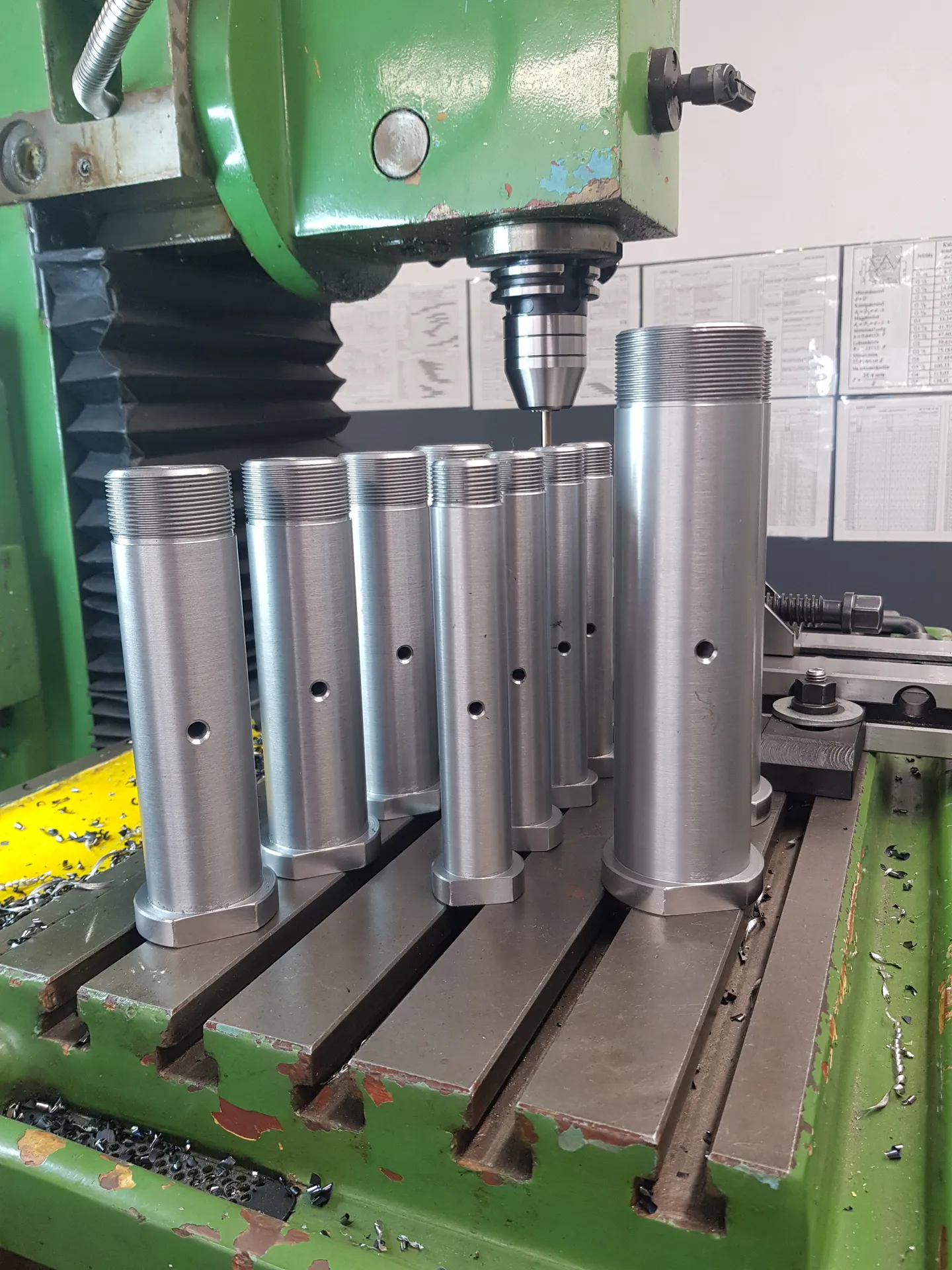 Threaded shaft