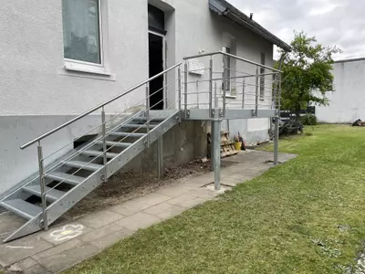 Metall Treppe