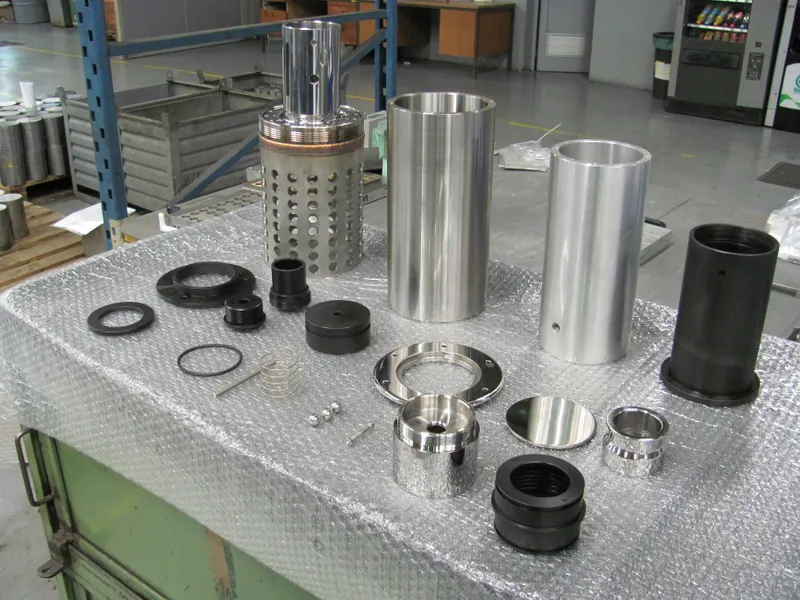 Parts for nautical industry