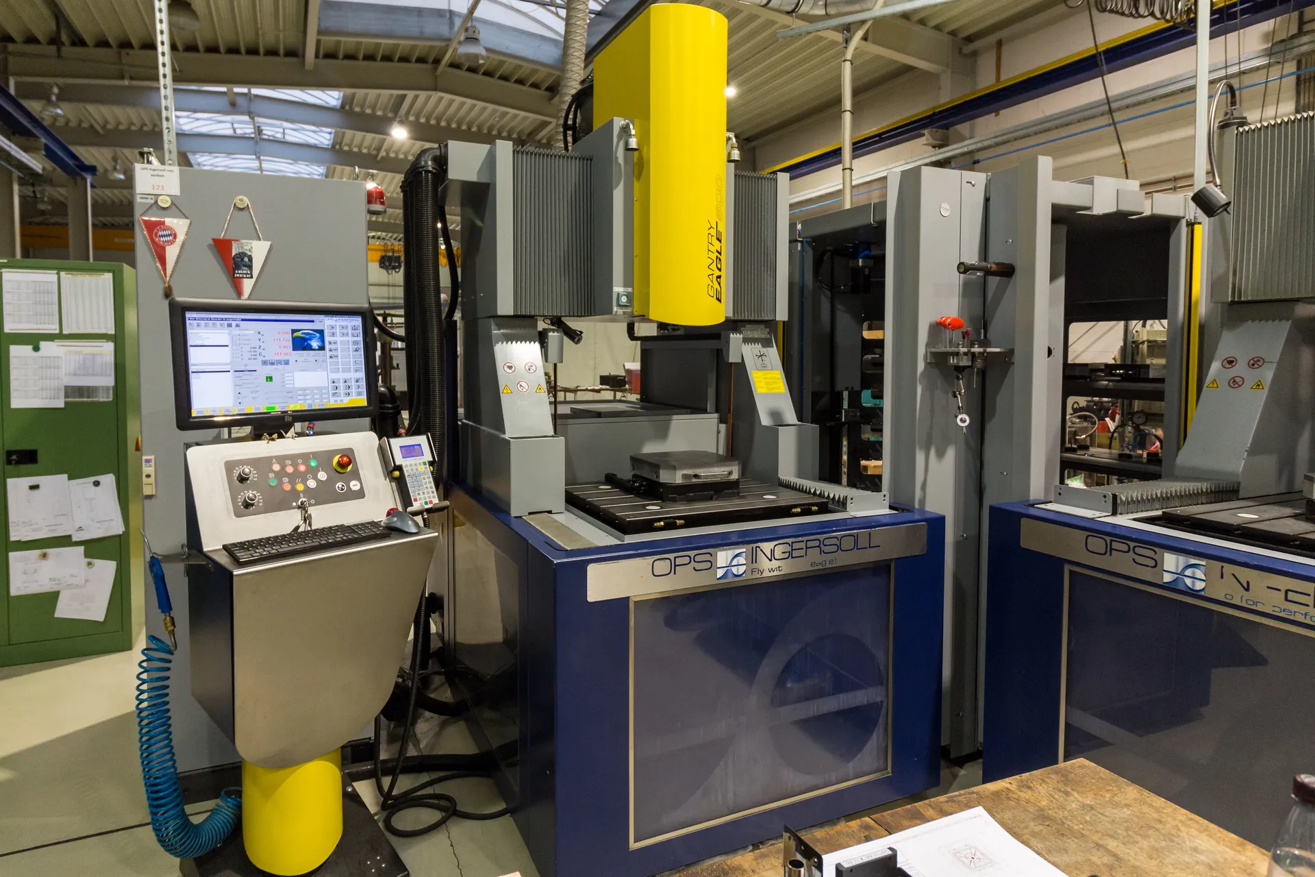 Senkerosion Gantry Eagle 500