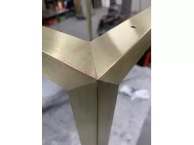 Messing Tischgestell