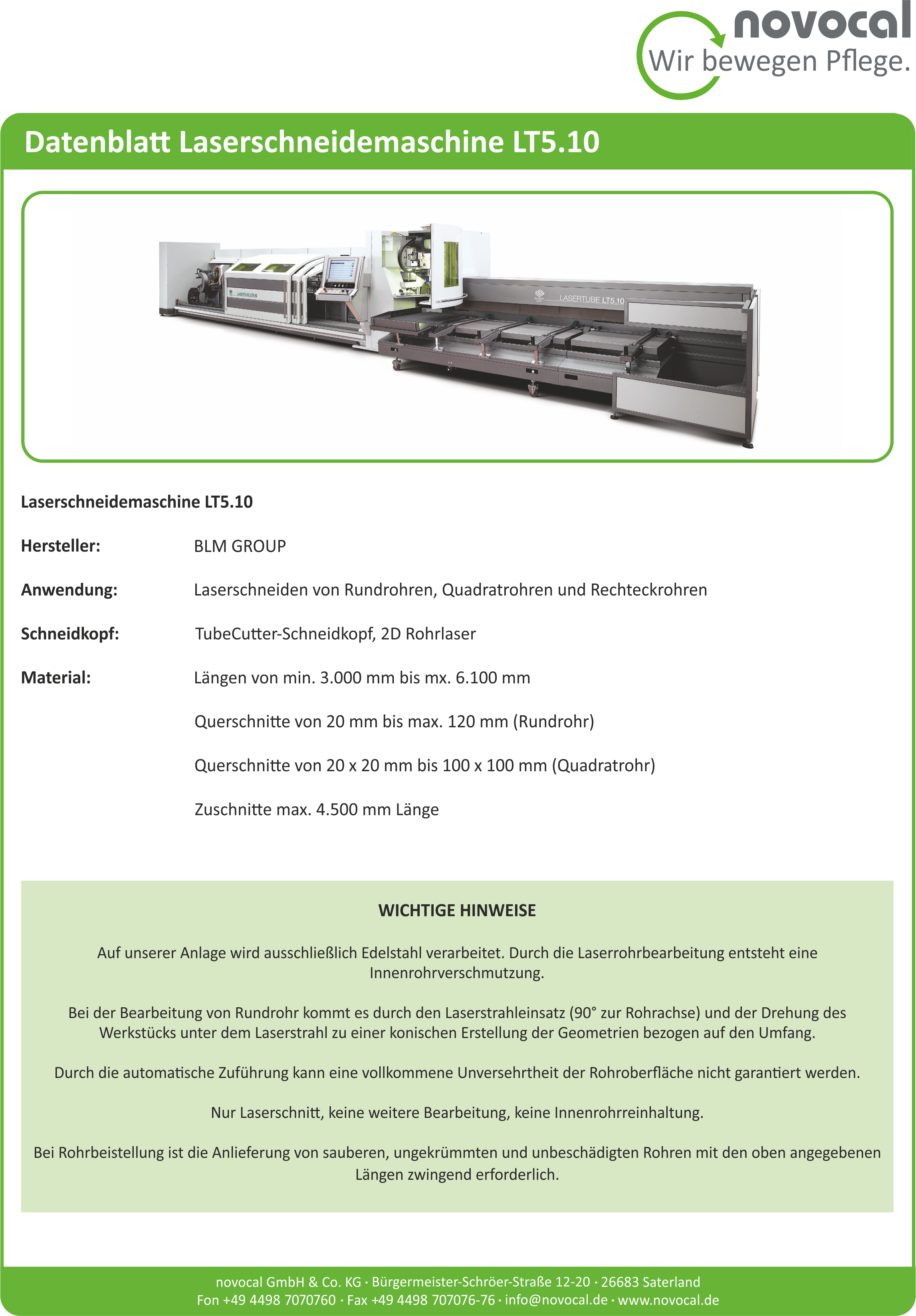 LaserTube LT5.1