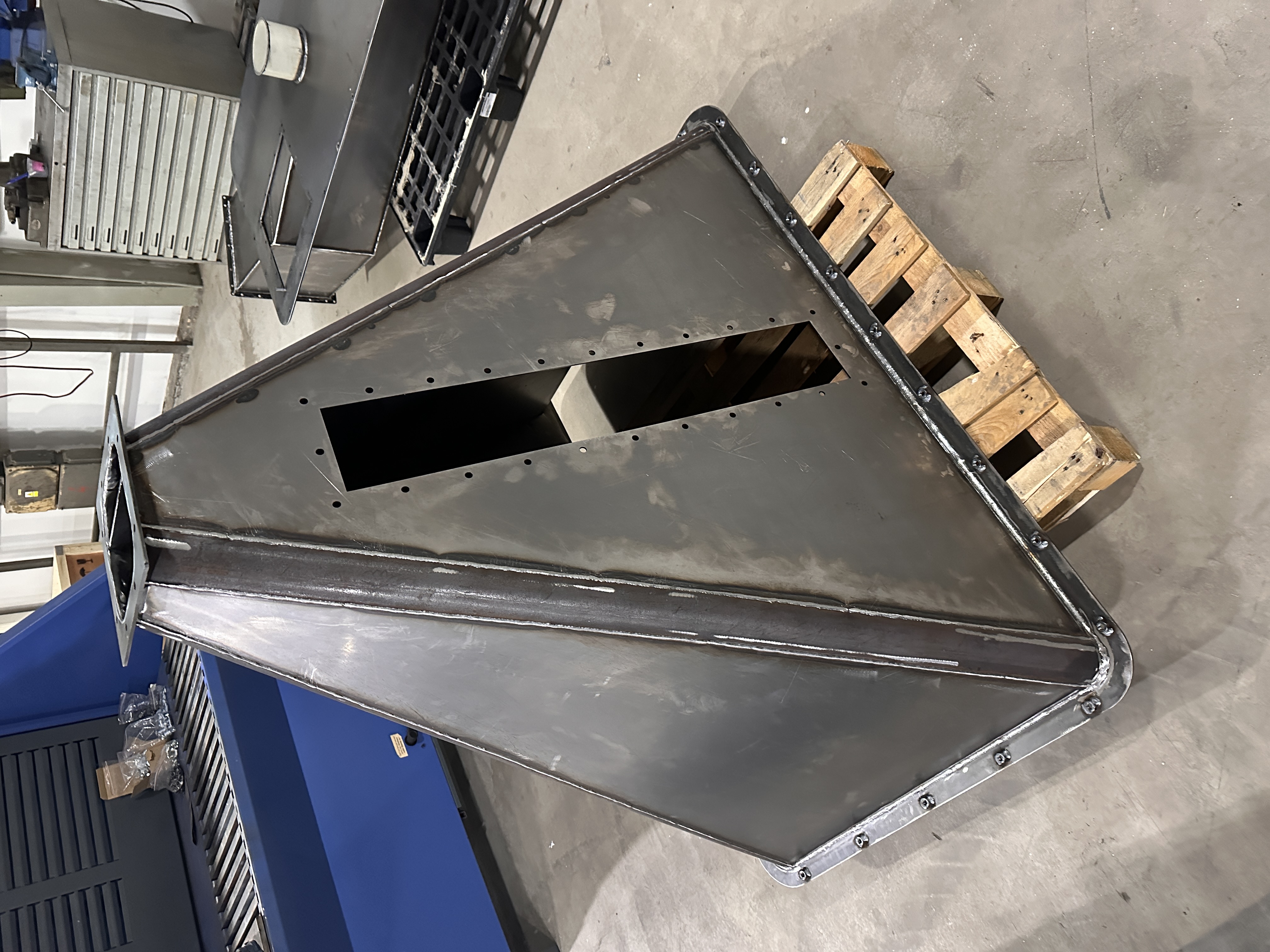 Bin 0,5 m3 for food insdustry