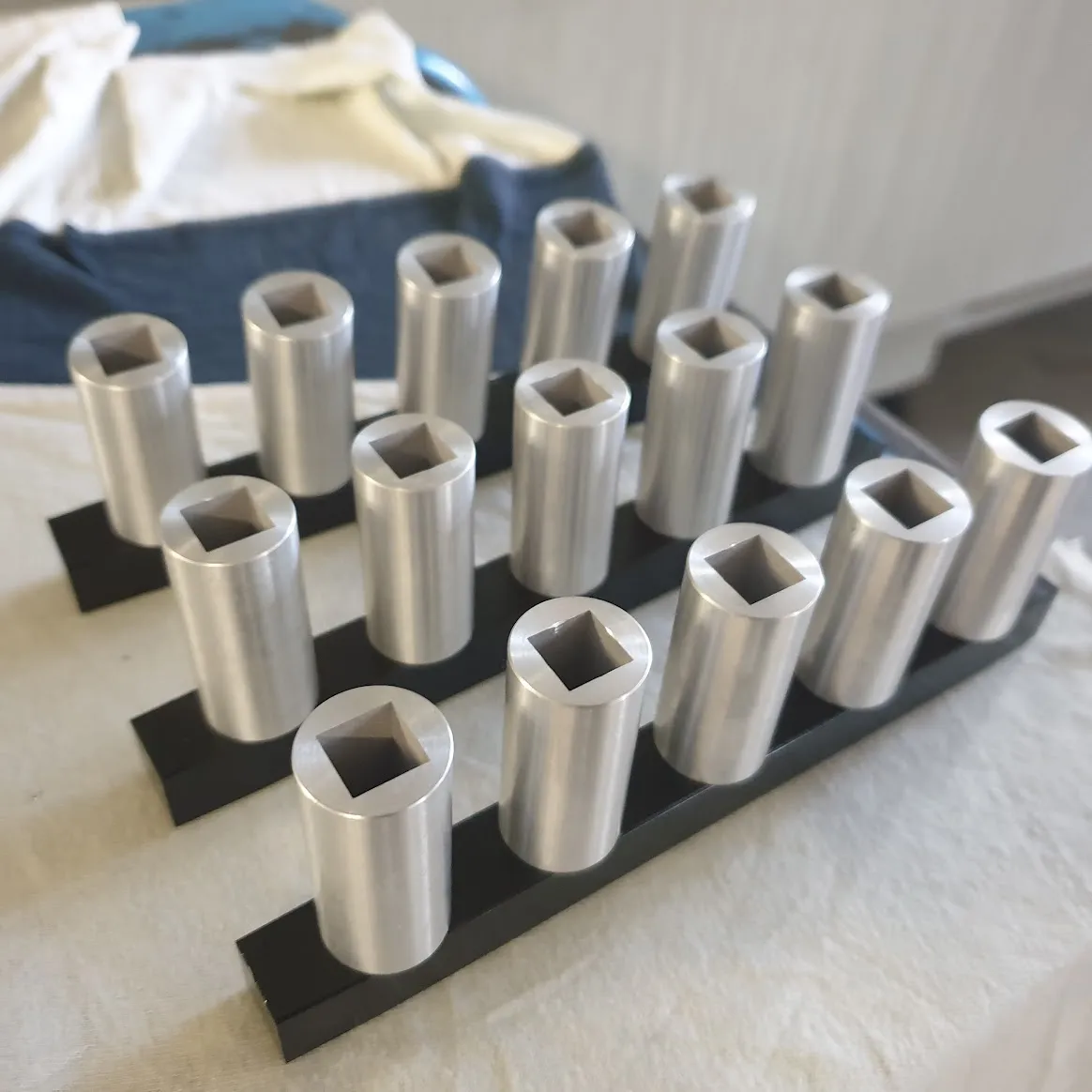 Connection rod square