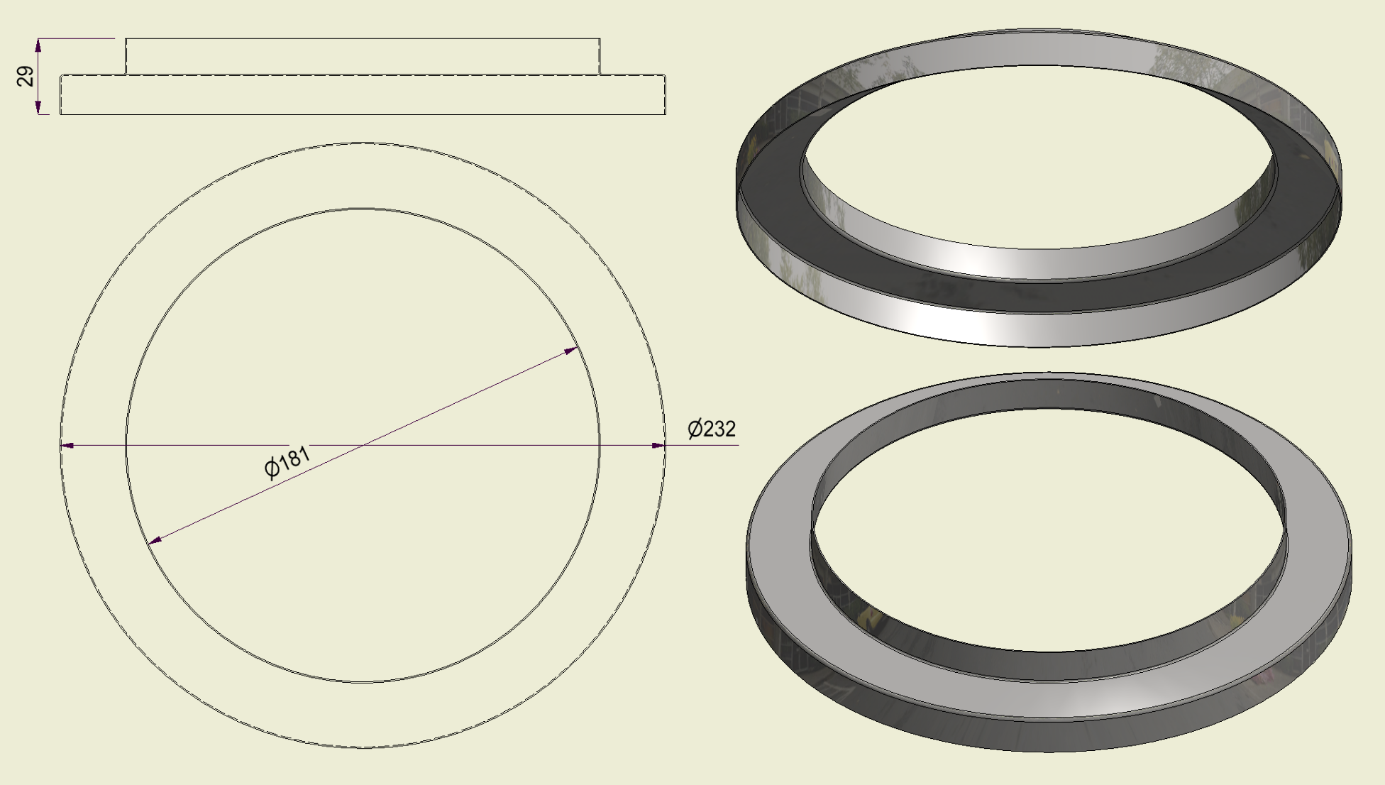 ACHI304180230 - Anello Inox 304 d.180-230
