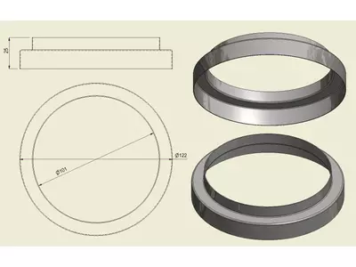 ACHI304080130 - Anello Inox 304 d.80-130