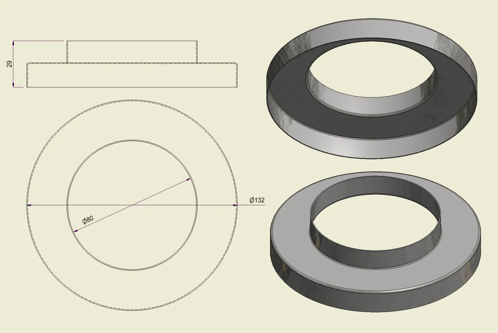 ACHI304080130 - Anello Inox 304 d.80-130