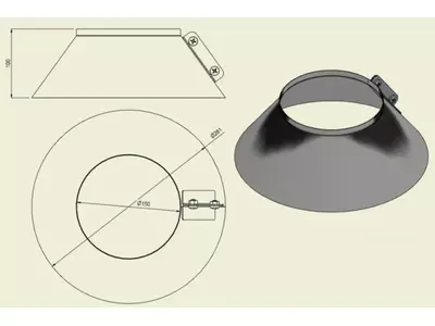 SCOI304150 - Scossalina Inox d. 150