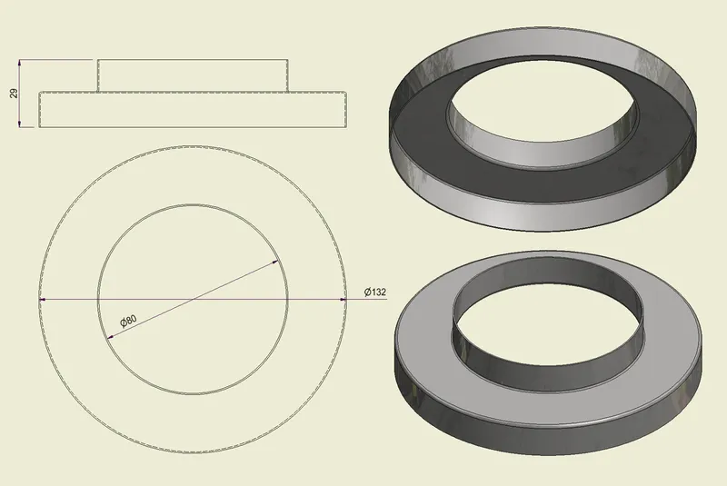 ACHI304080130 - Anello Inox 304 d.80-130