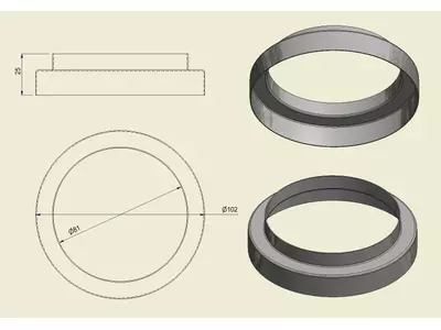 ACHI304080100 - Anello Inox 304 d.80-100