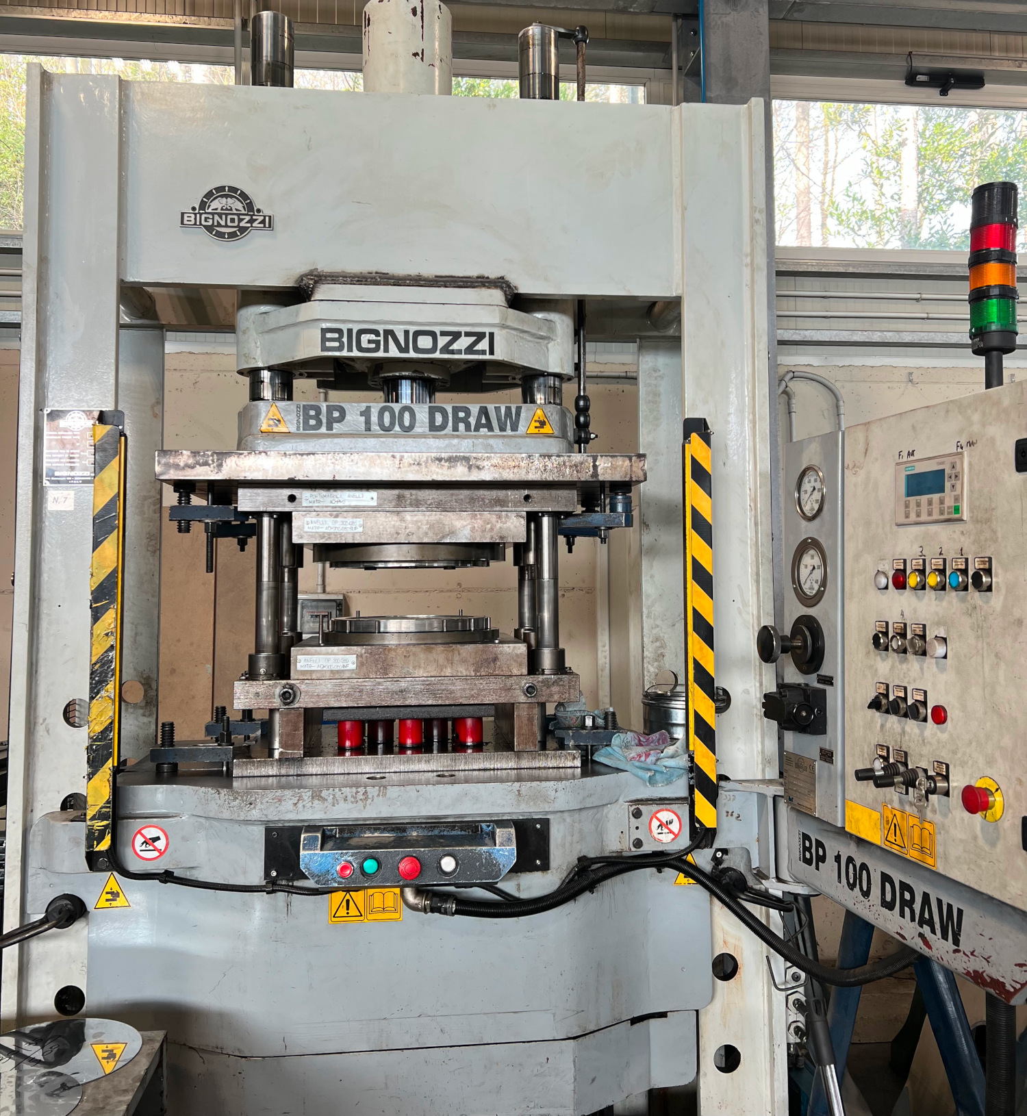 Pressa Oleodinamica Bignozzi BP100