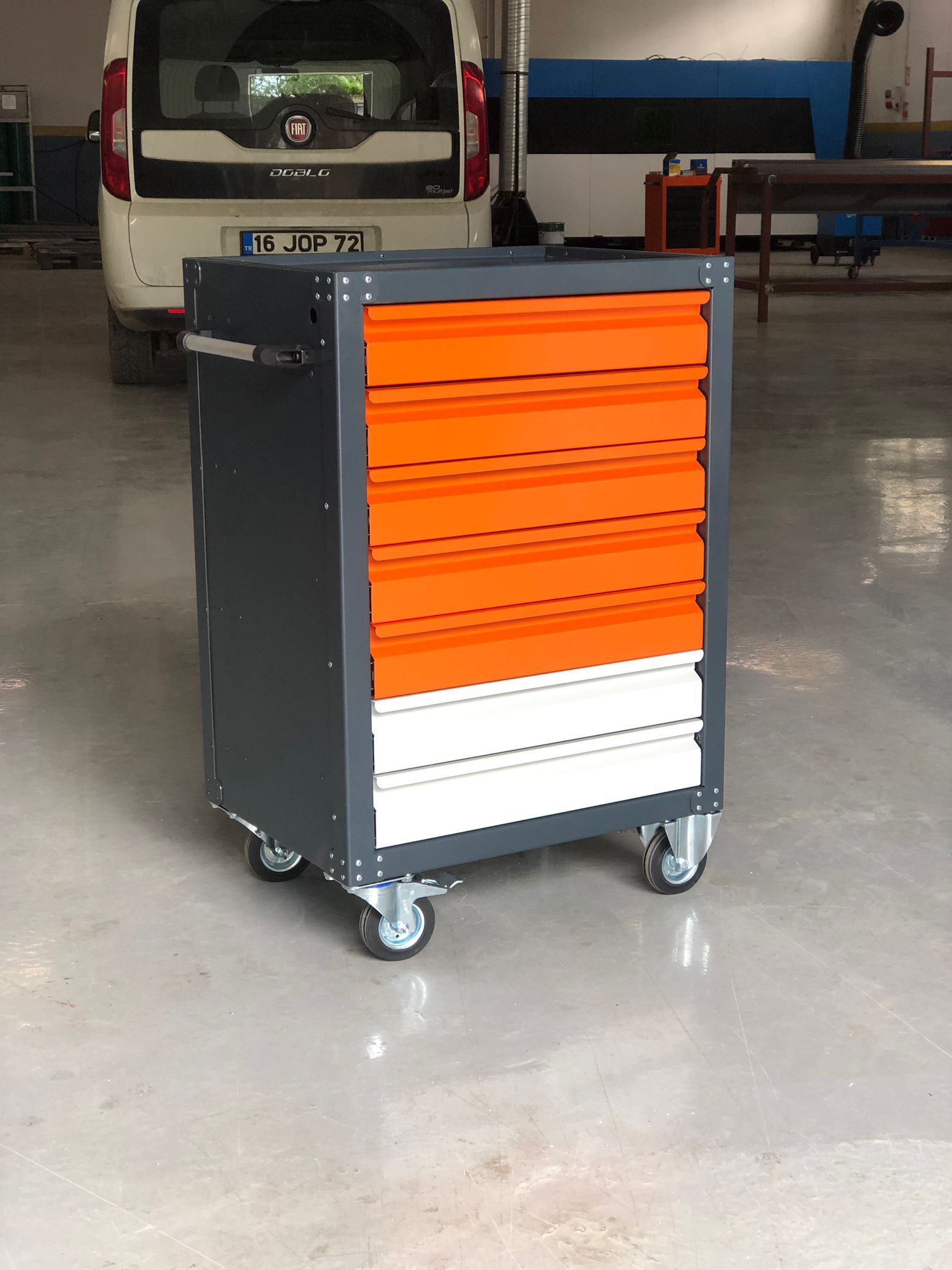 Metal Cabinet - 7 Drawers