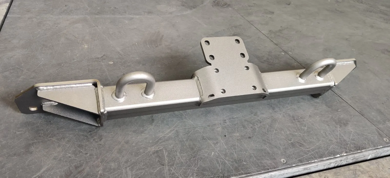 Custom Design Tow bar solution after bead blasting