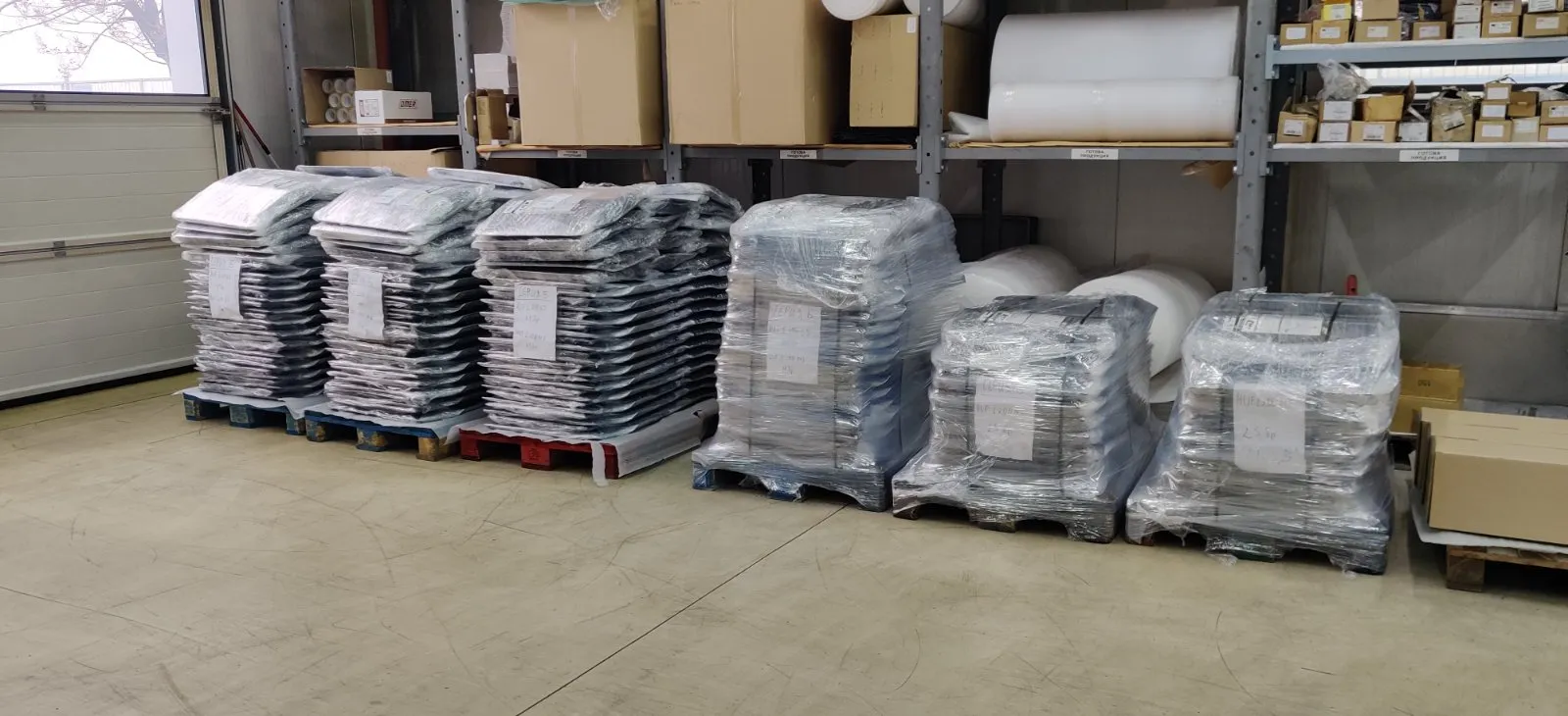 Packaged and ready for shipping