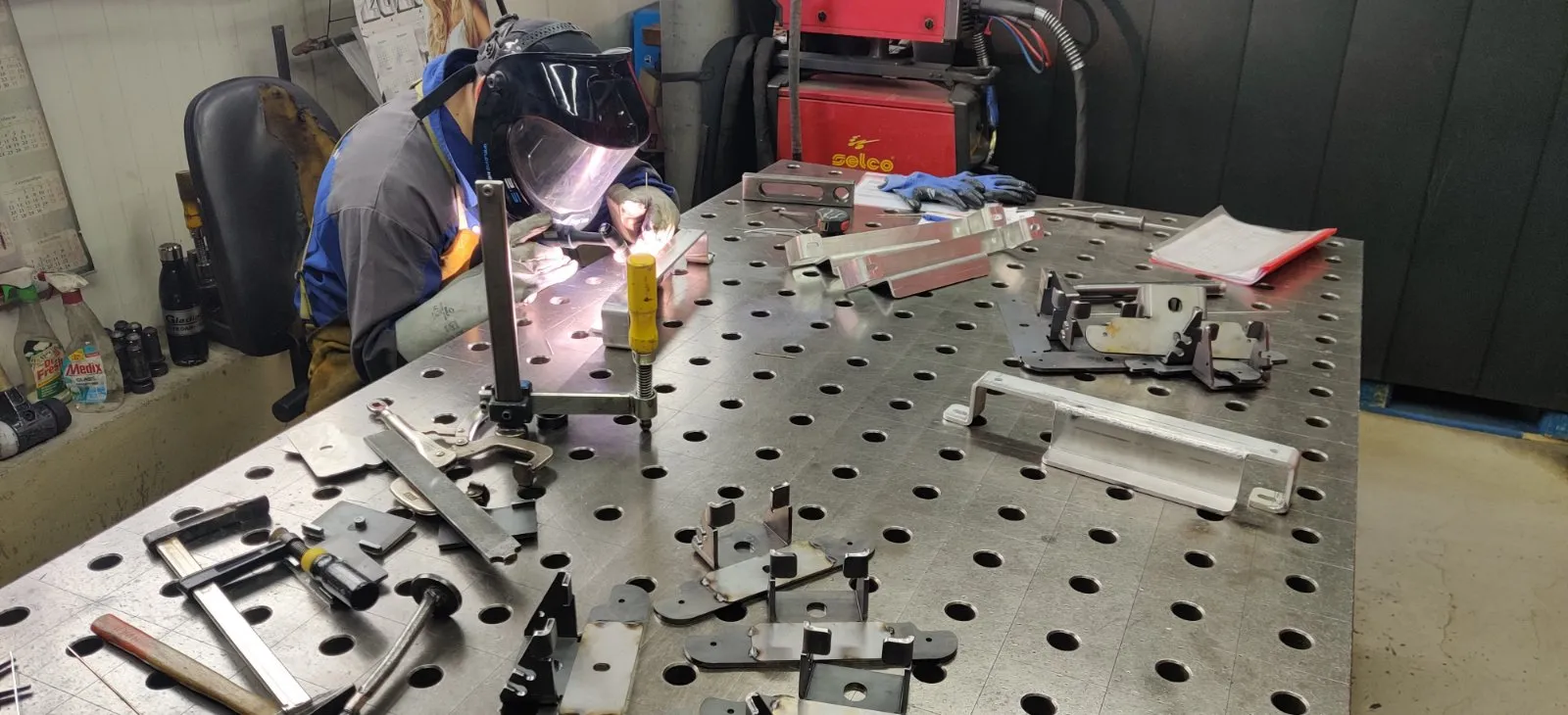 Manual welding