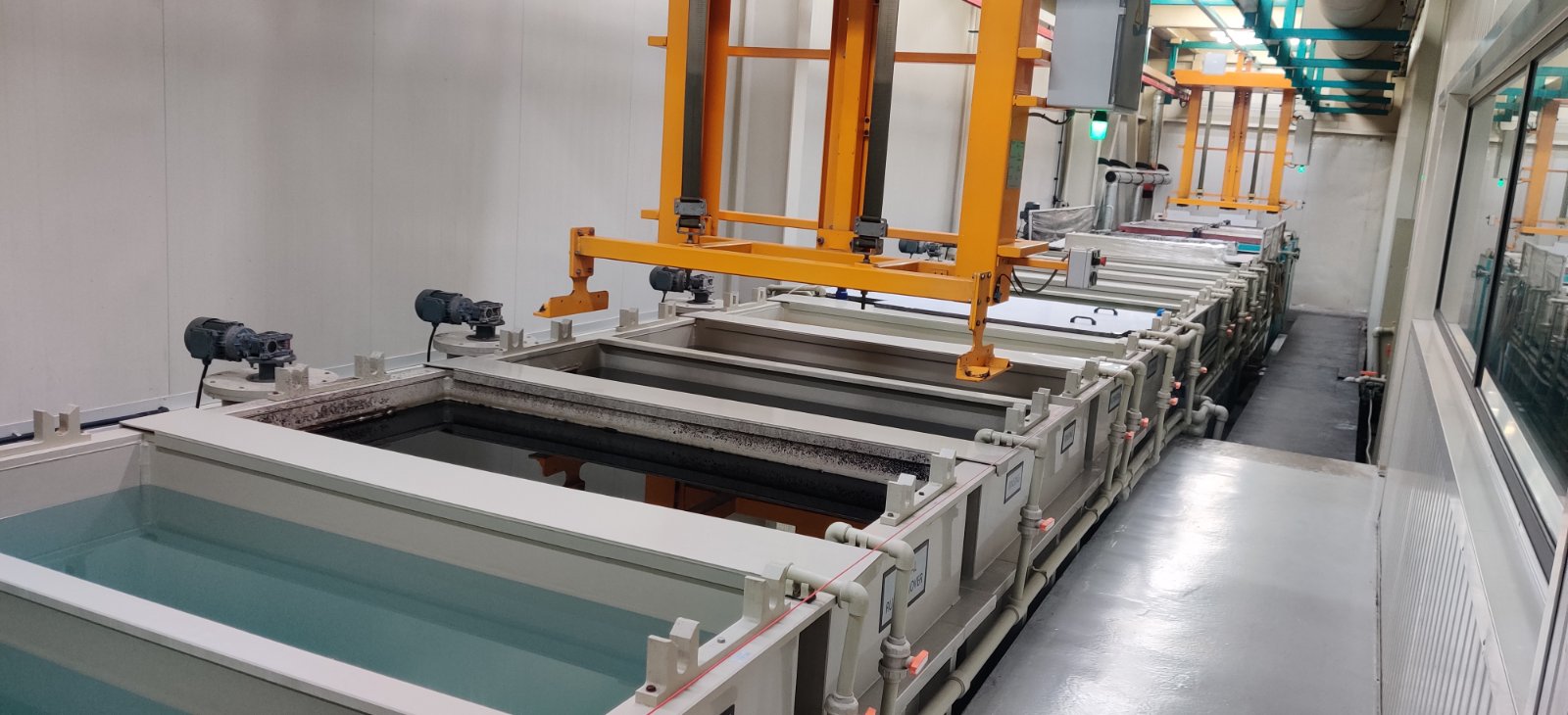 KTL coating line with 14 stages