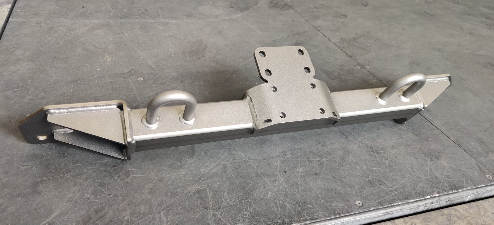 Custom Design Tow bar solution after bead blasting