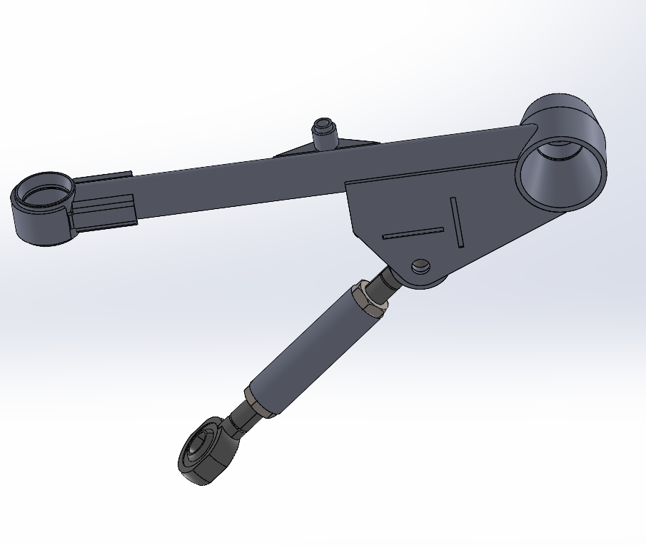 Rally control arm bottom