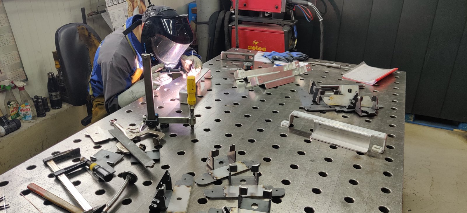Manual welding