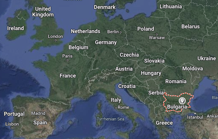 Location in Europe