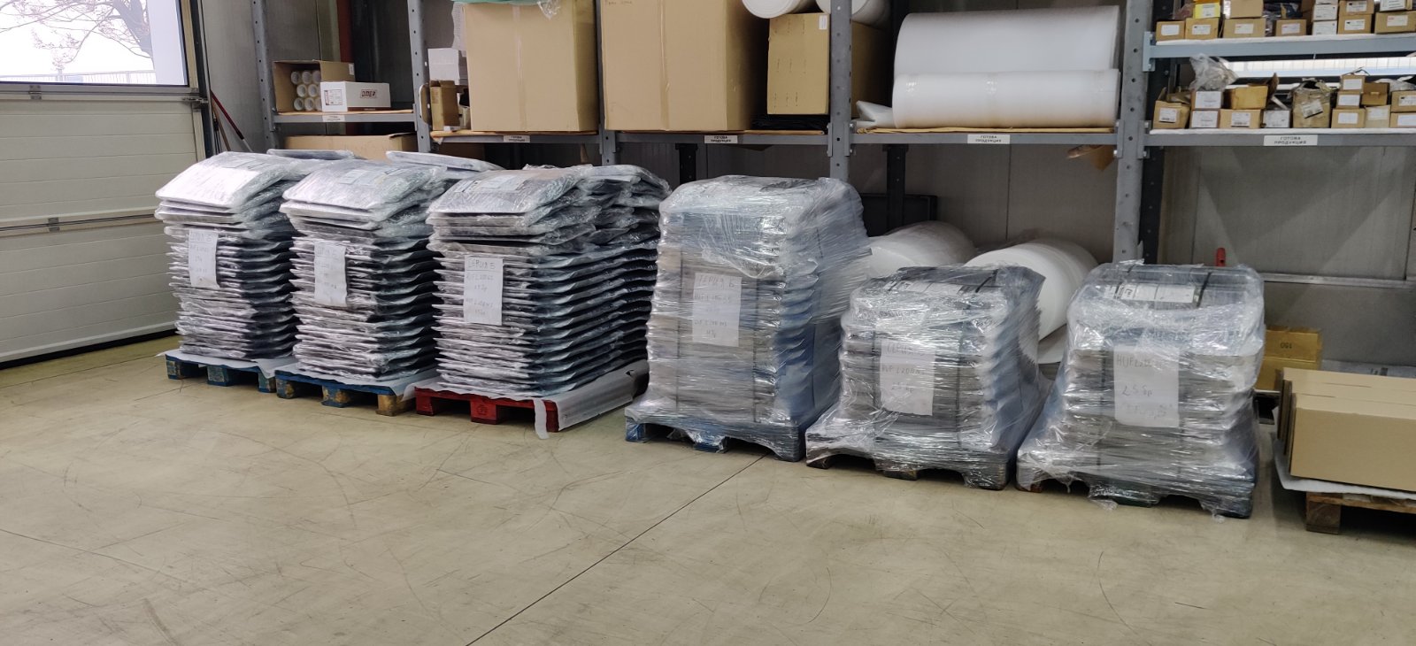Packaged and ready for shipping