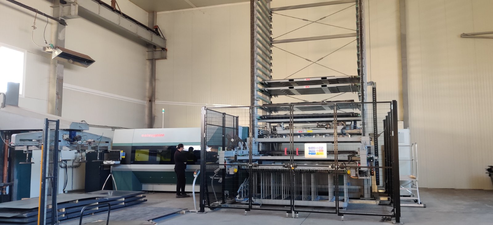20 ton pre-loaded sheets capacity
