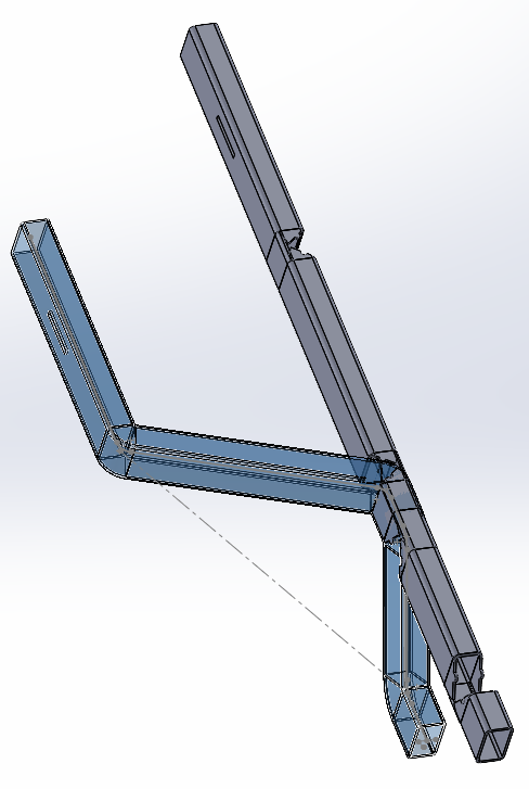 Pipe bending lazer