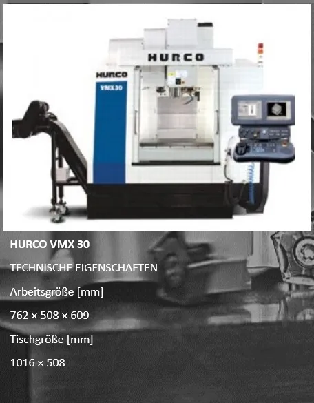 HURCO VMX 30