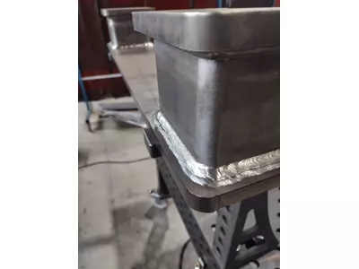 Ständerfüß Maschinenfuß Schweißnaht a10