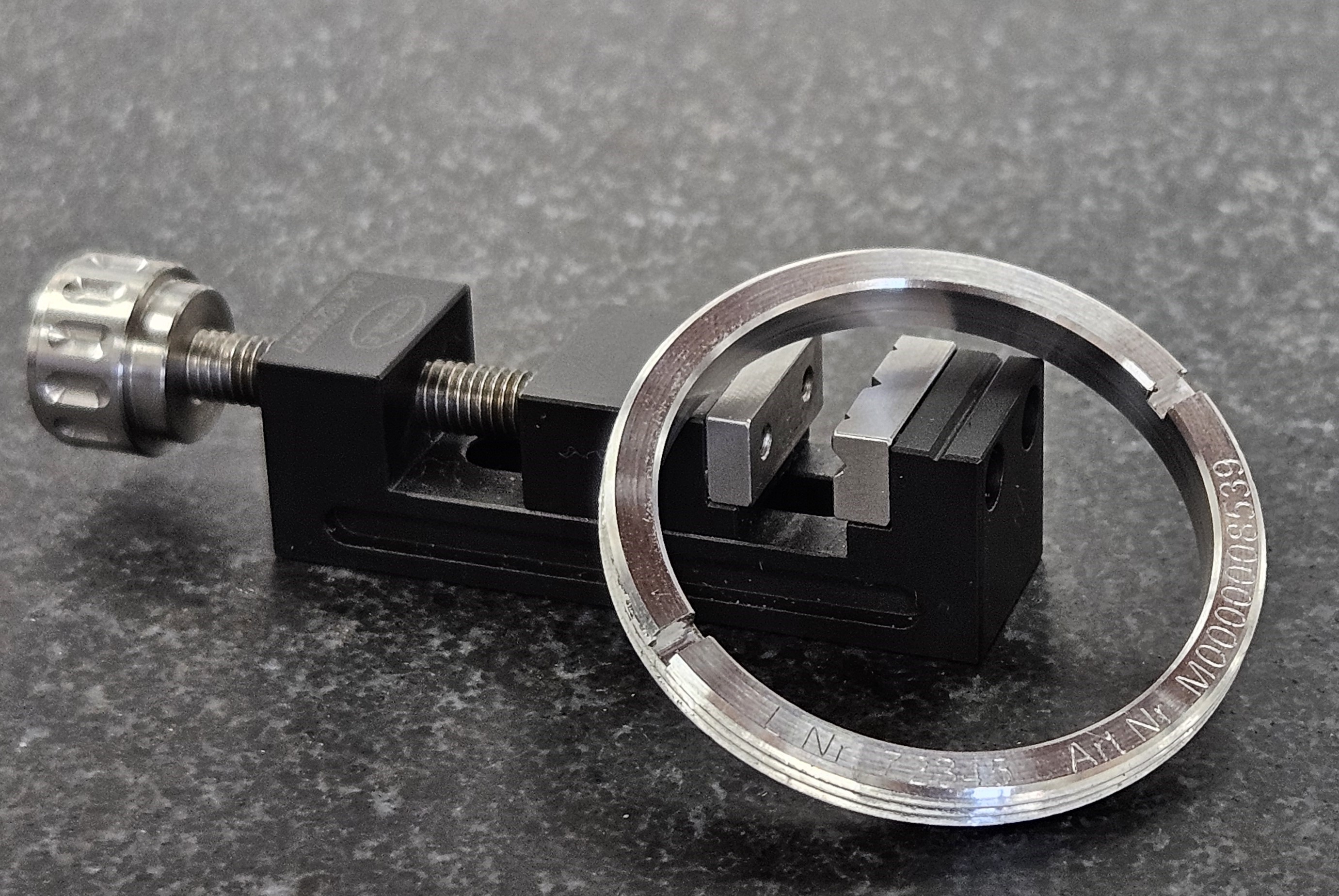 M42x1 Feststellring Optotechnik (inkl. tracability Beschriftung)