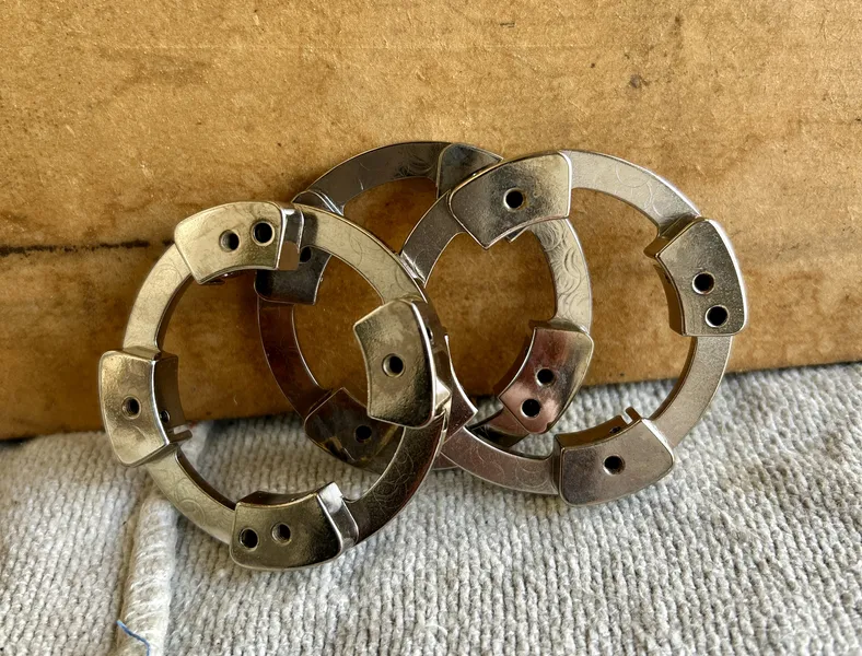 Magnetanker Klein vernickelt