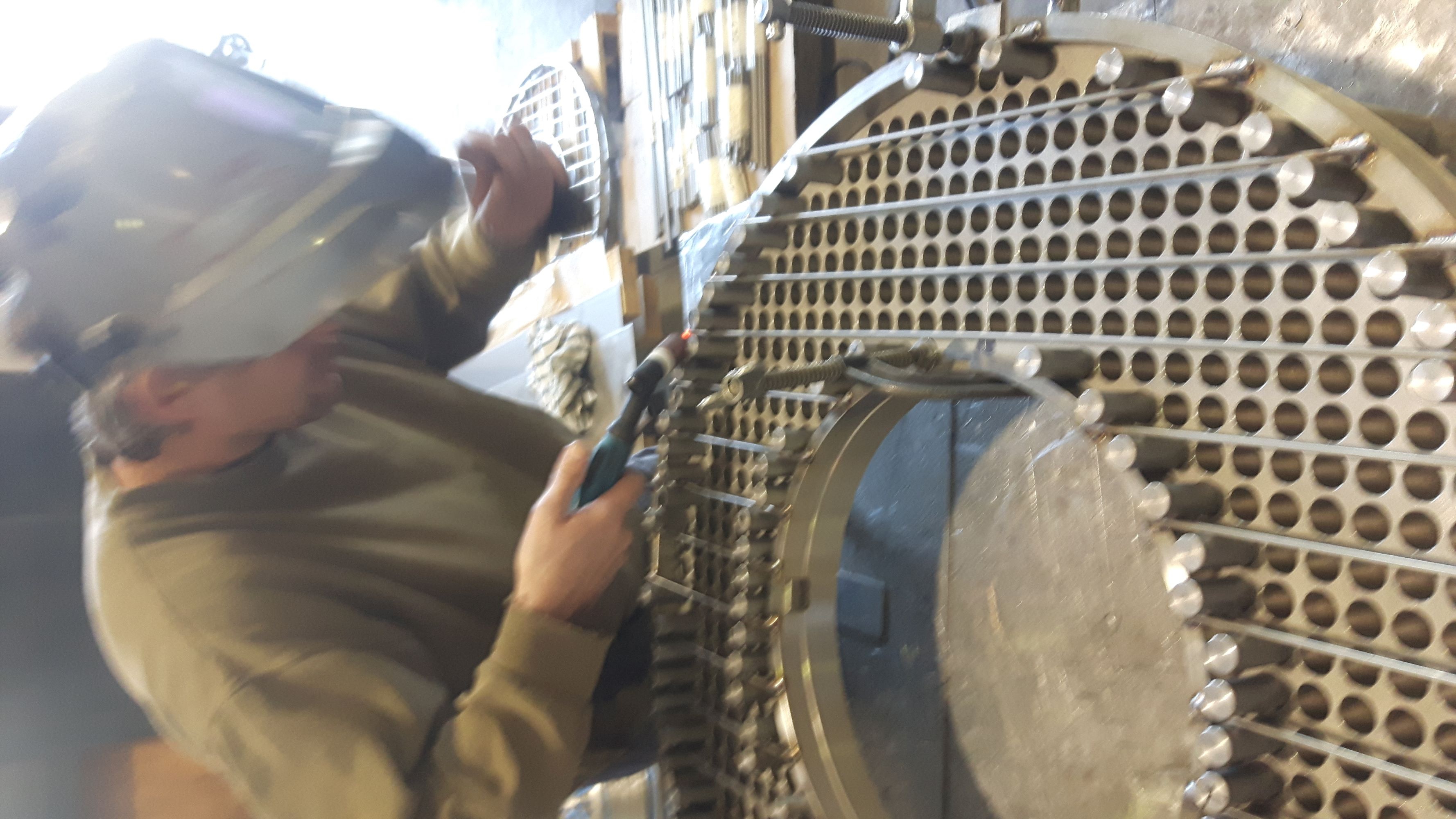 GRIGLIA PER SCAMBIATORE IN AISI 321