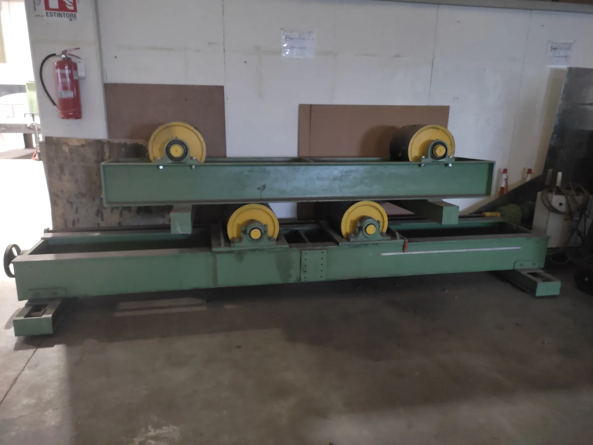 POSIZINATORE A RULLI PORTATA 60T